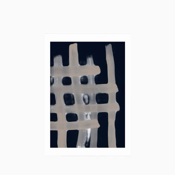 The Grid II Graphic Print