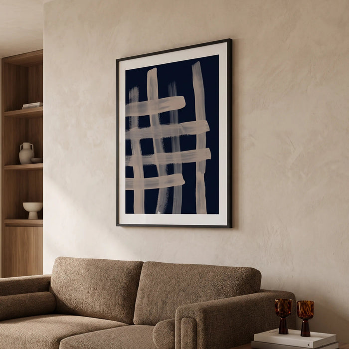 The Grid II Graphic Print