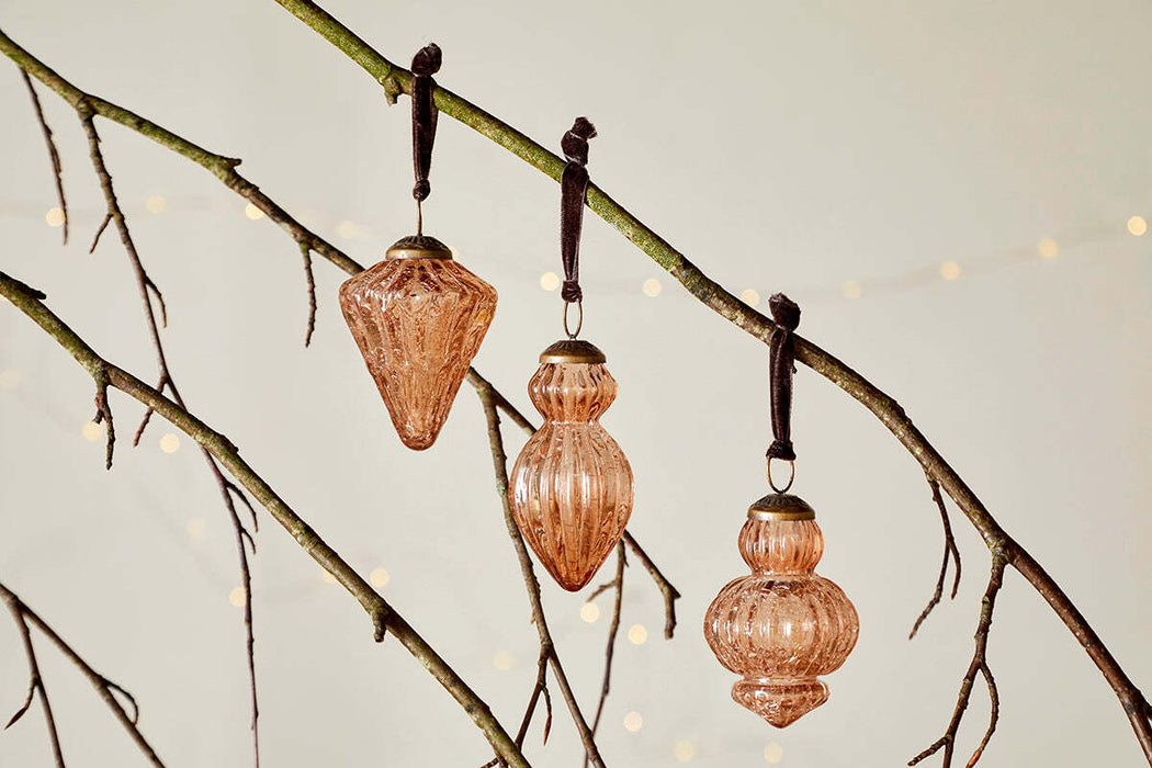Manipur Baubles Copper Set Of 3