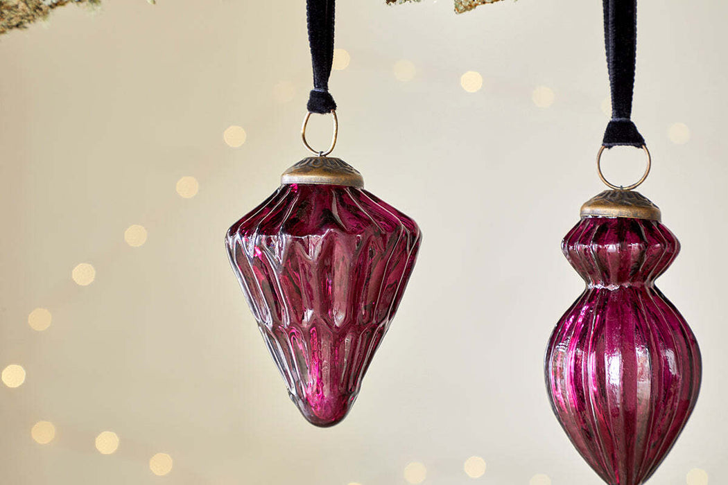 Manipur Baubles Ruby Set Of 3