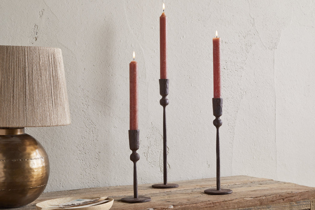 Mawindi Candle Holder Rust