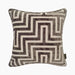 Connelly Square Cushion | Chocolate Brown Velvet