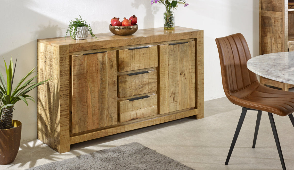 Surrey Solid Wood Large Sideboard 2 Door 3 Drawer