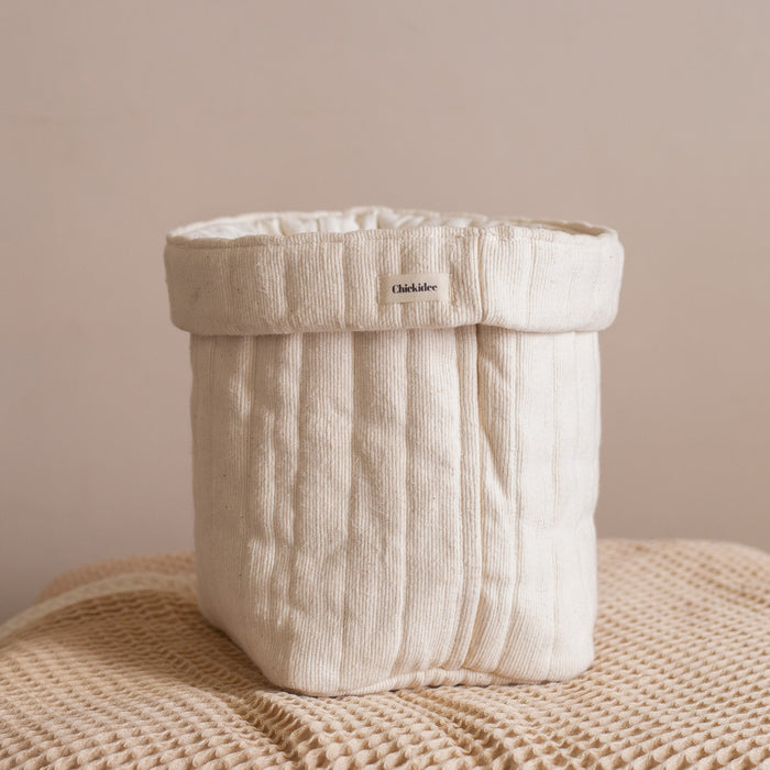Organic Lifestyle Moly Ribbed Cotton Bag