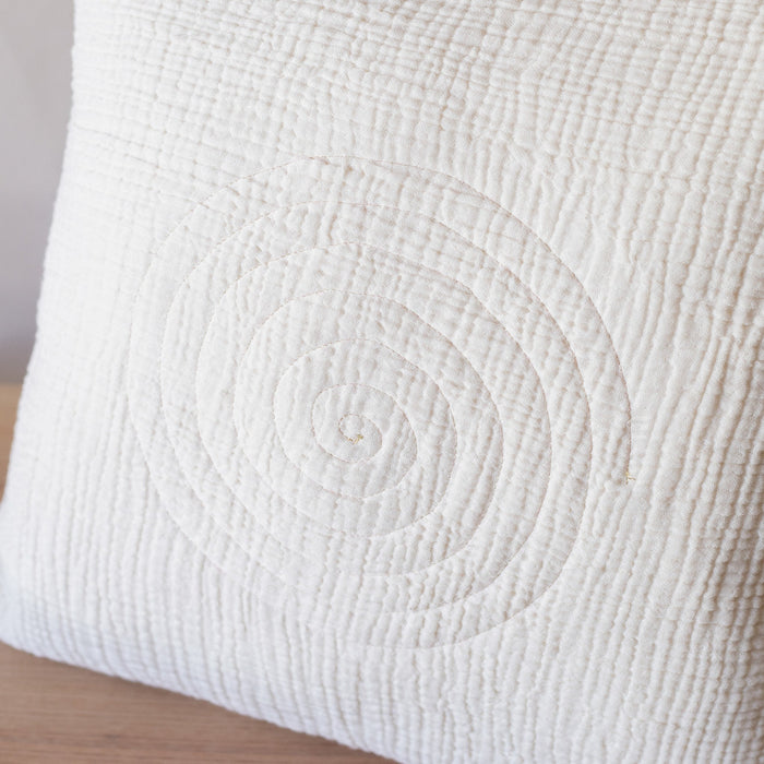 Organic Lifestyle Fyra Swirl Cushion Cover