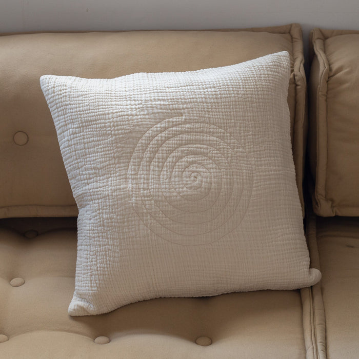 Organic Lifestyle Fyra Swirl Cushion Cover