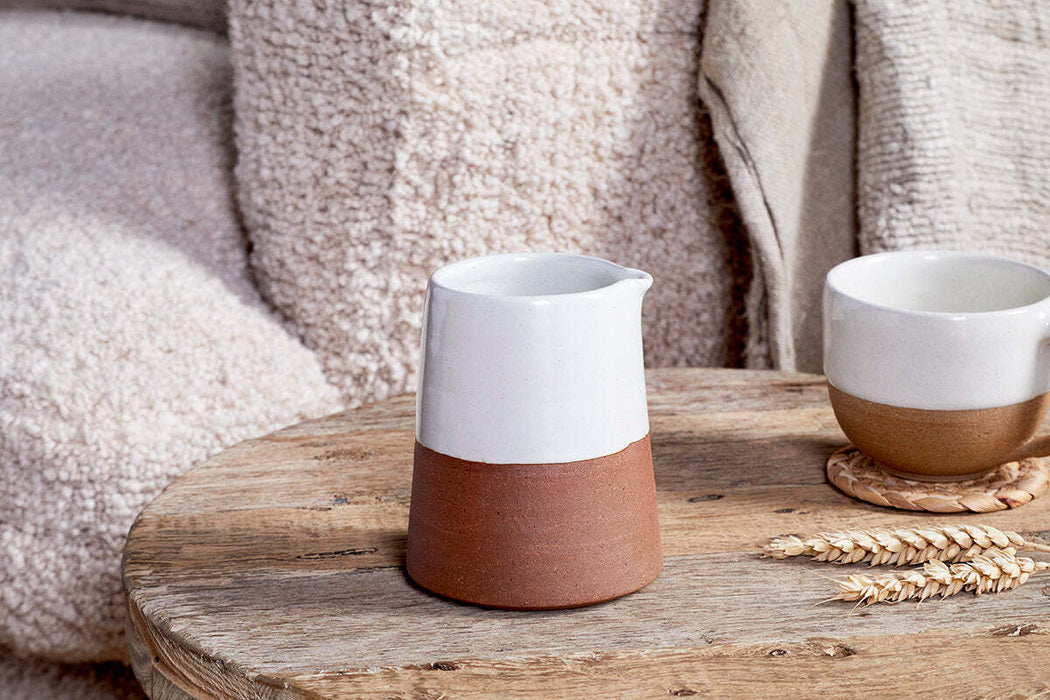 Mali Slanting Jug White