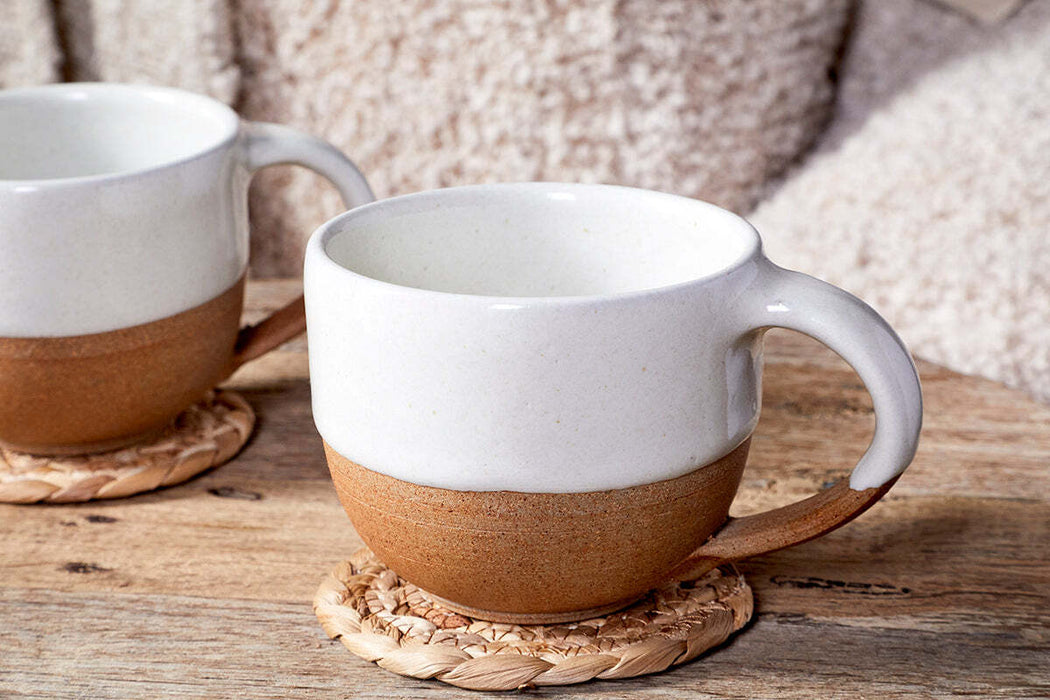 Mali Coffee Mug White Set Of 2