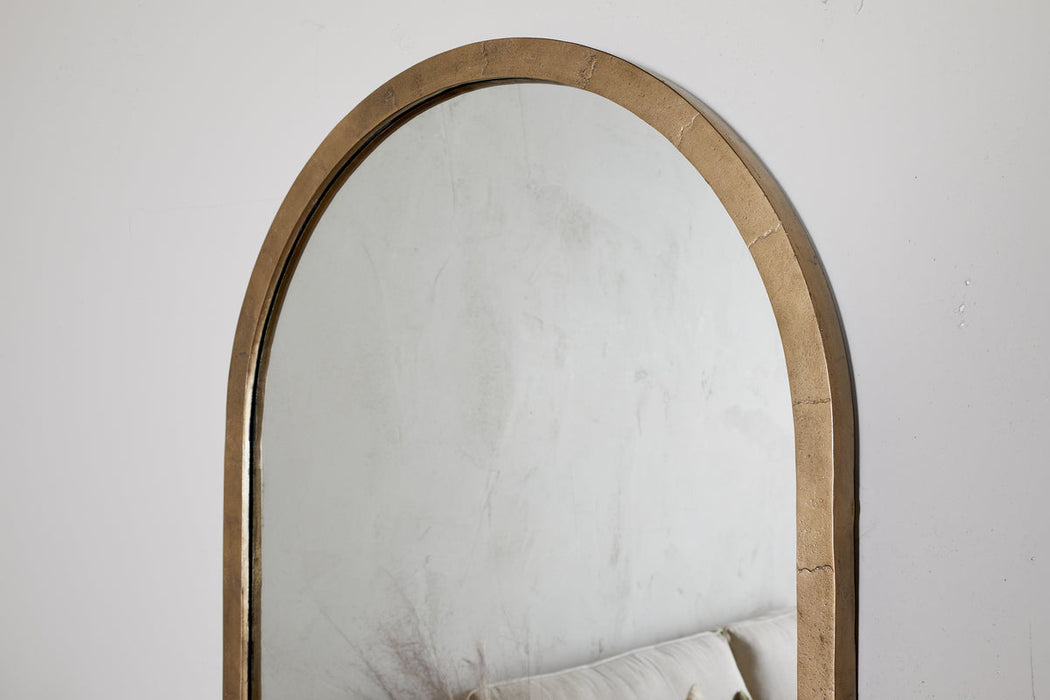 Murwara Full Length Mirror Antique Brass