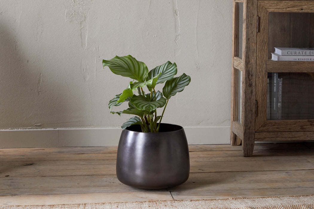 Maliki Plant Pot Aged Bronze
