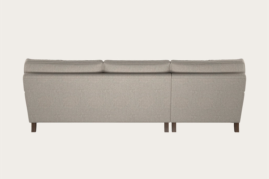 Marri Grand Left Hand Chaise Sofa Brera Linen Natural