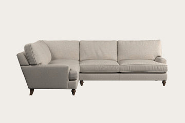 Marri Grand Left Hand Corner Sofa - Brera Linen Natural
