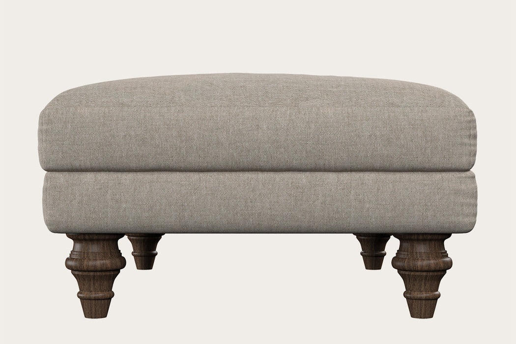 Marri Medium Footstool Brera Linen Natural