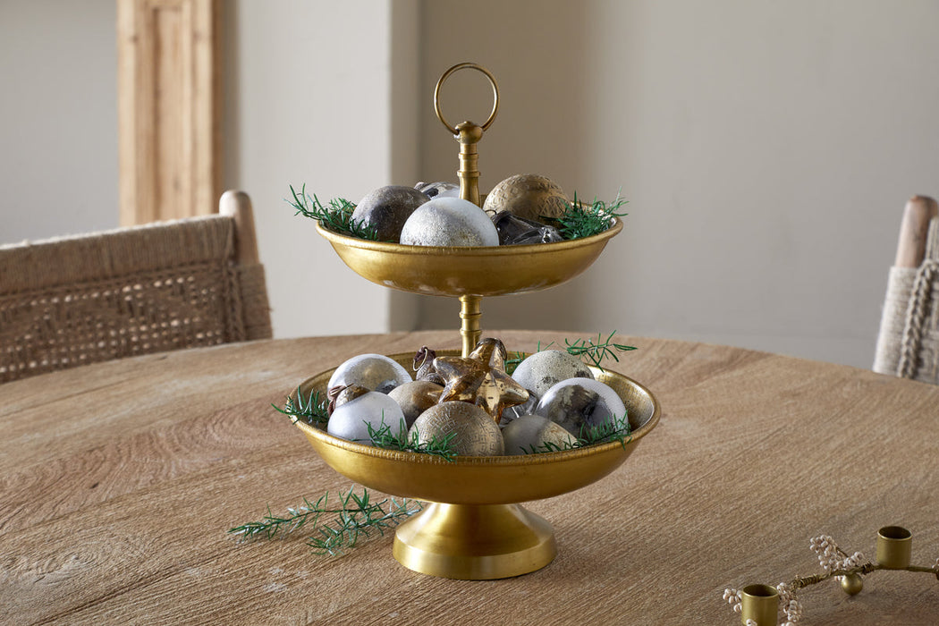 Mahika Stand Antique Brass
