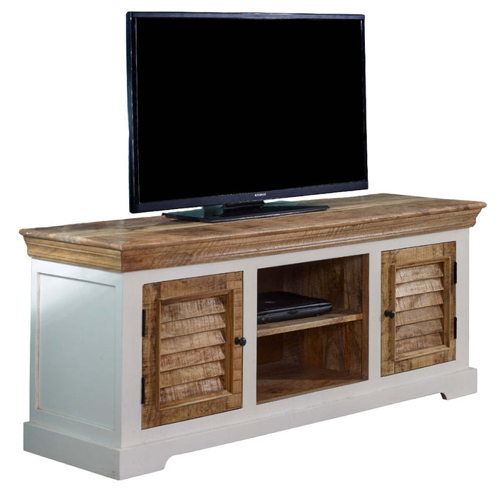 Alfie Tv Cabinet Upto 57 Solid Mango Wood