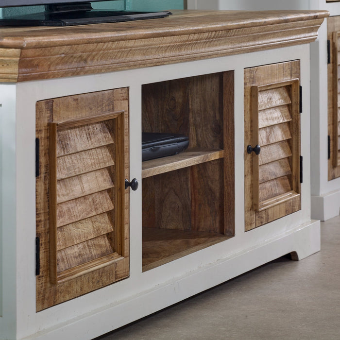 Alfie Tv Cabinet Upto 57 Solid Mango Wood