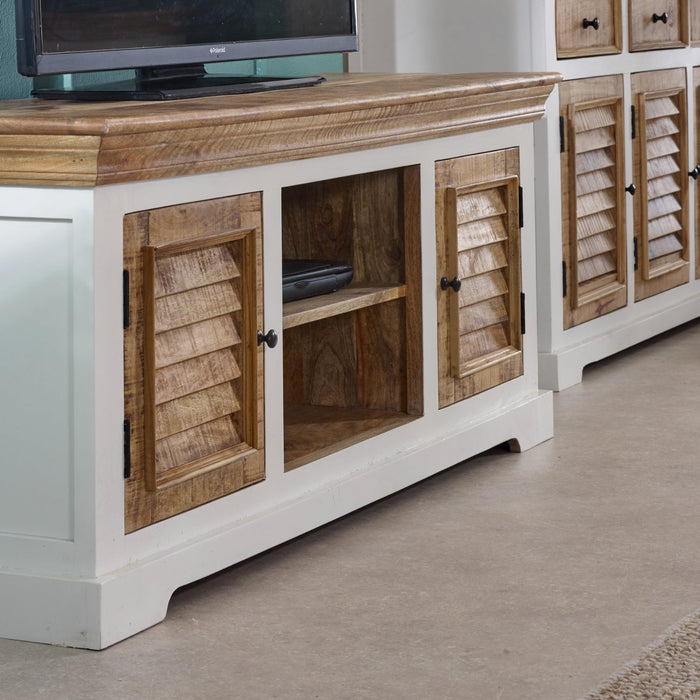Alfie Tv Cabinet Upto 57 Solid Mango Wood