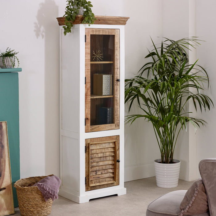 Alfie Wood BookcaseDisplay Cabinet