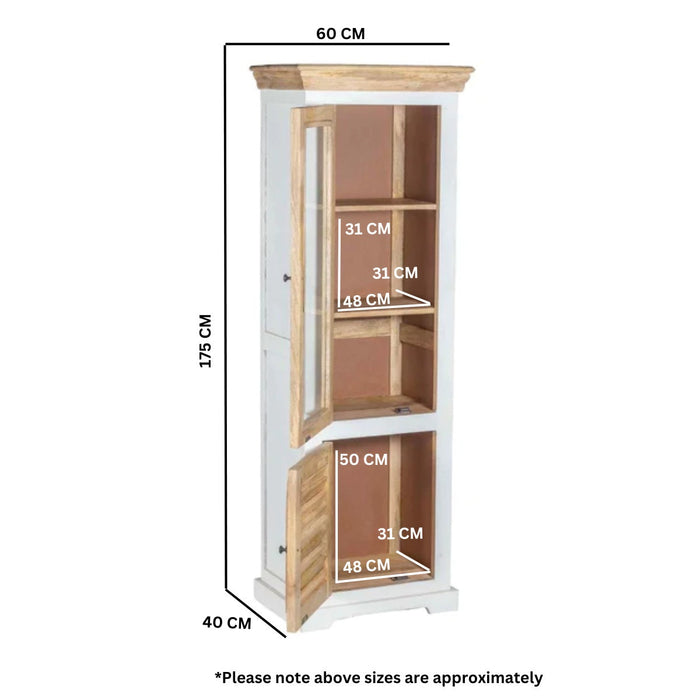 Alfie Wood BookcaseDisplay Cabinet