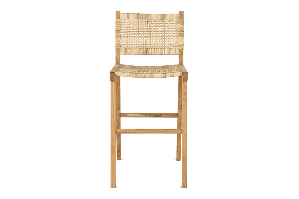 Madrisana Acacia & Rattan Bar Stool