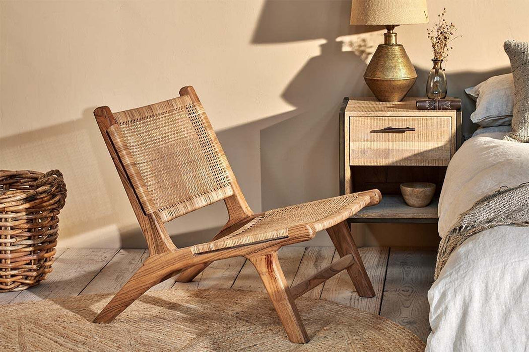 Madrisana Acacia Rattan Woven Chair