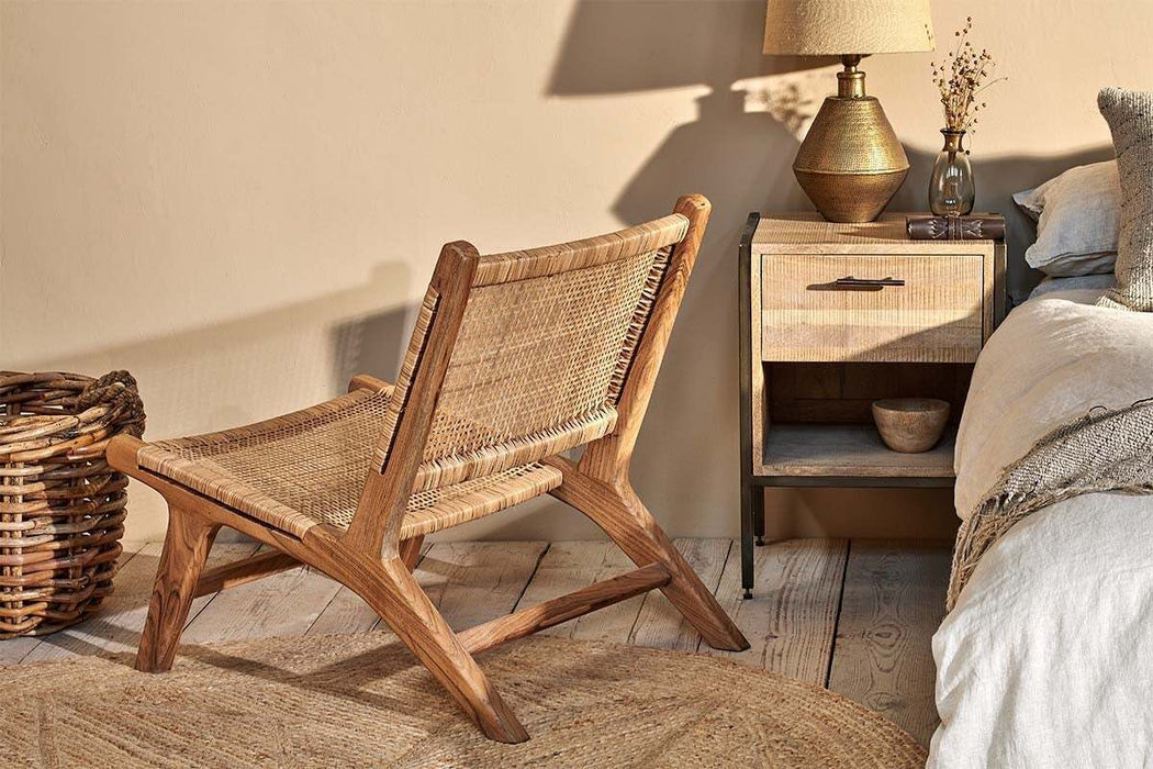 Madrisana Acacia Rattan Woven Chair