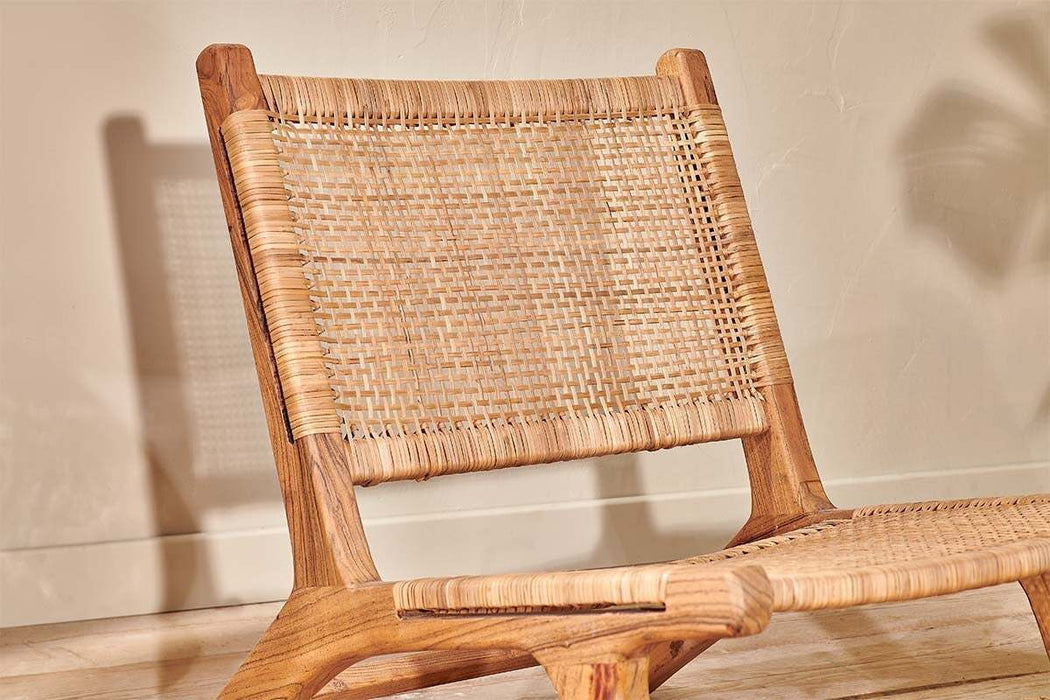 Madrisana Acacia Rattan Woven Chair