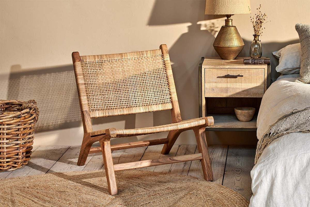 Madrisana Acacia Rattan Woven Chair