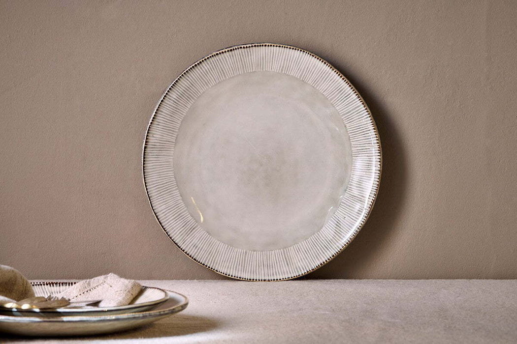 Malia Dinner Plate Cream