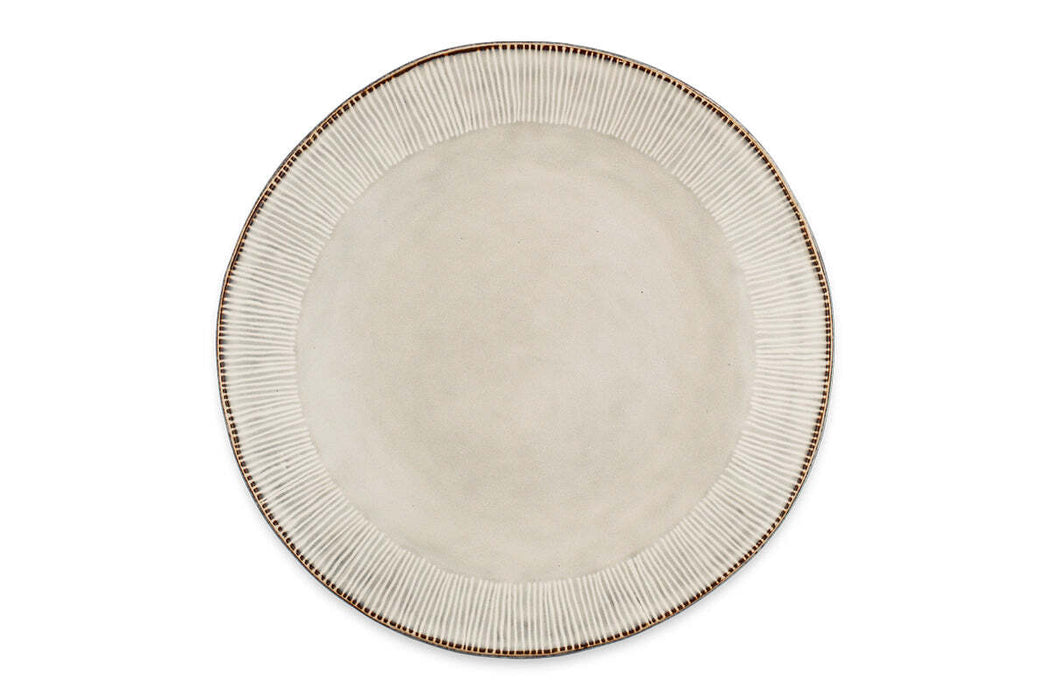 Malia Dinnerware Set - Cream Set of 12