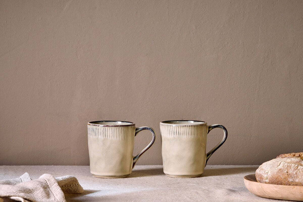 Malia Mug Cream Set Of 2