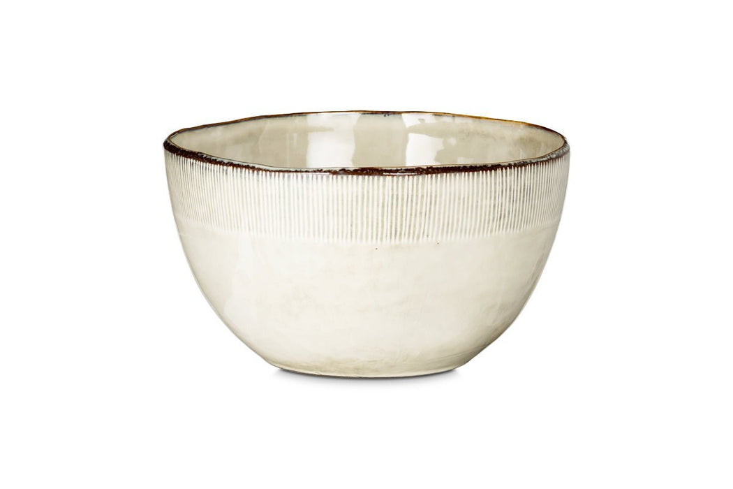 Malia Serving Bowl Cream