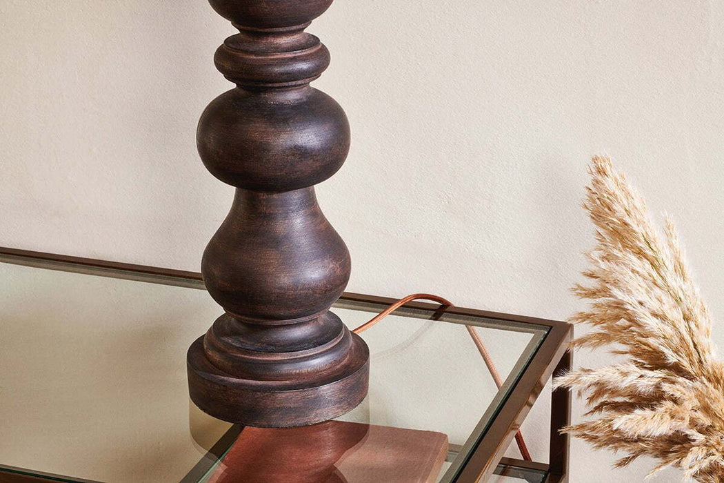 Manua Wood Table Lamp Large