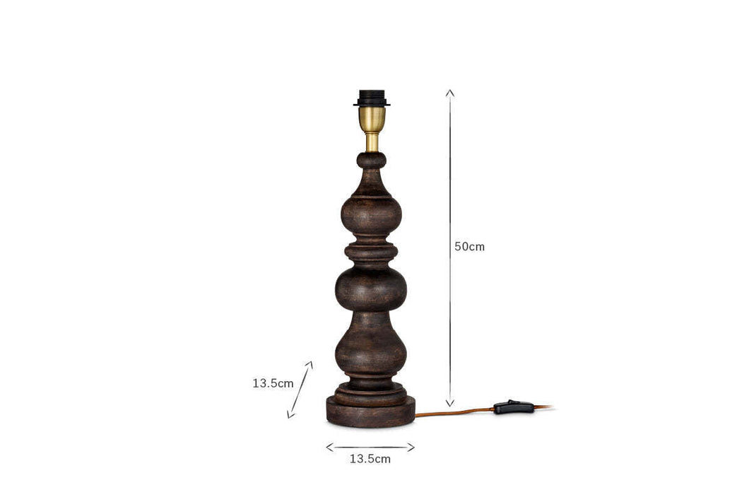 Manua Wood Table Lamp Large
