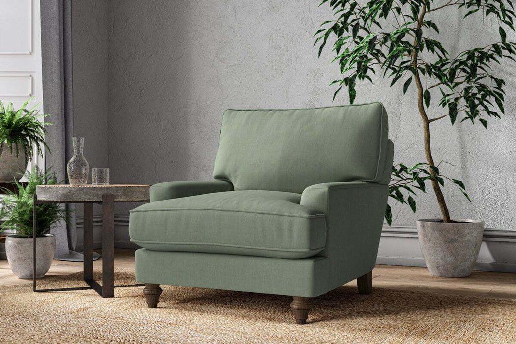 Marri Armchair - Brera Linen Jade