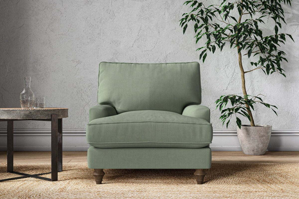 Marri Armchair - Brera Linen Jade