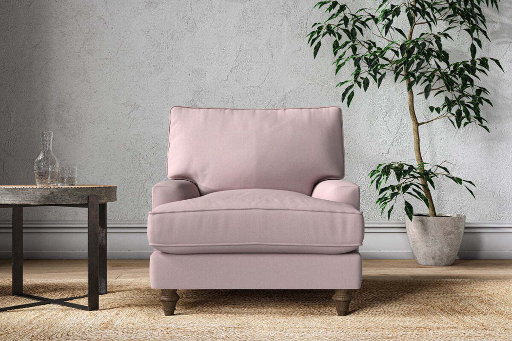 Marri Armchair - Recycled Cotton Lavender
