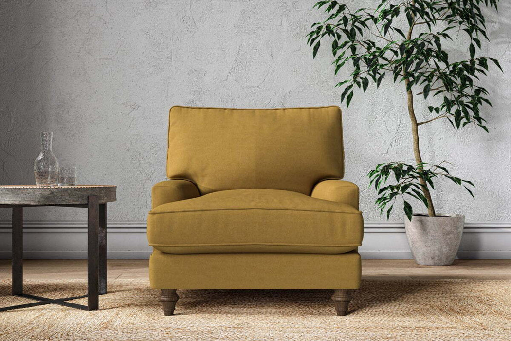 Marri Armchair - Recycled Cotton Ochre