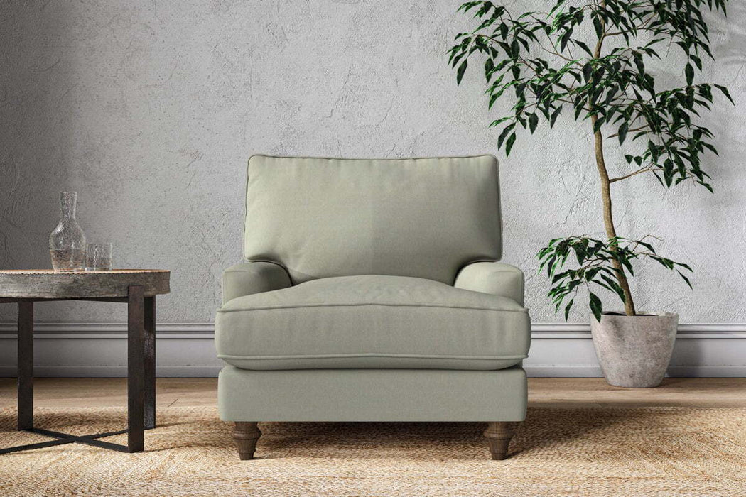 Marri Armchair - Recycled Cotton Seaspray