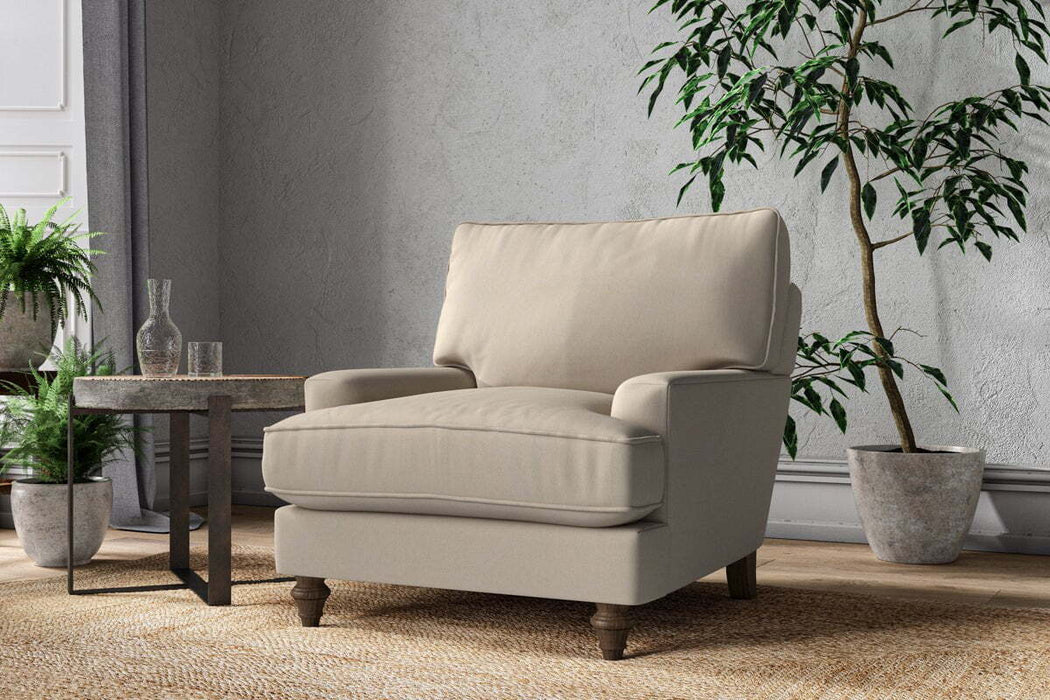 Marri Armchair - Recycled Cotton Stone
