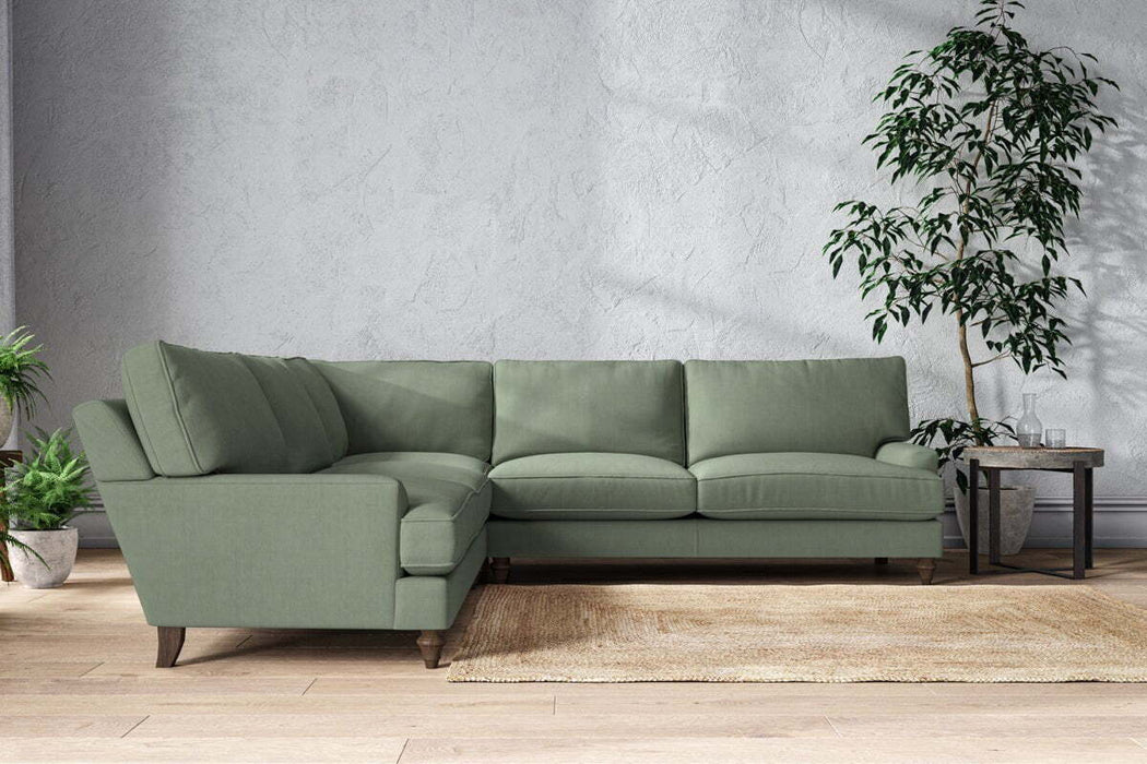 Marri Grand Corner Sofa - Brera Linen Jade