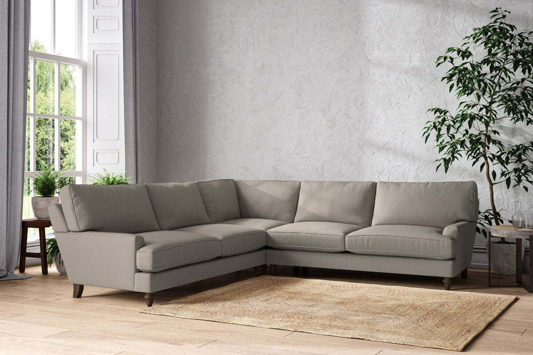 Marri Grand Corner Sofa - Recycled Cotton Flax