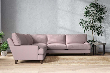 Marri Grand Corner Sofa - Recycled Cotton Lavender