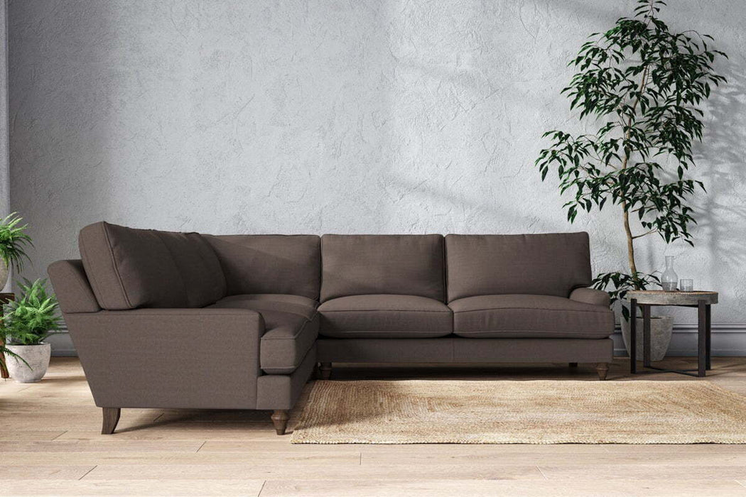 Marri Grand Corner Sofa - Recycled Cotton Mocha