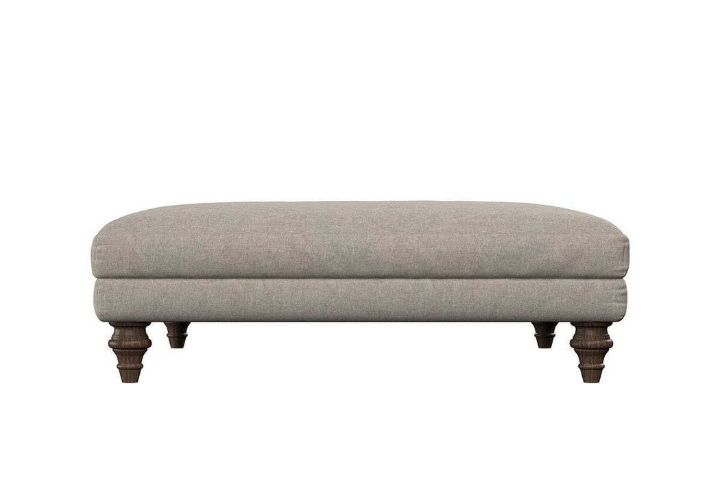 Marri Grand Footstool - Brera Linen Sage