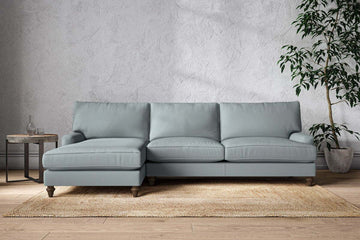Marri Grand Left Hand Chaise Sofa - Recycled Cotton Horizon