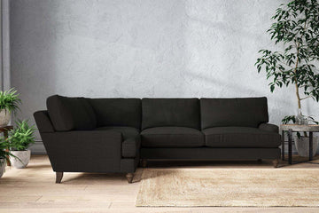Marri Grand Left Hand Corner Sofa - Brera Linen Charcoal