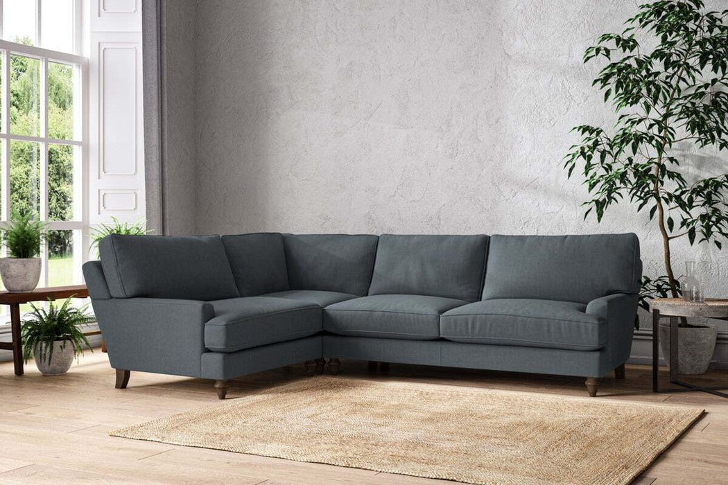 Marri Grand Left Hand Corner Sofa - Brera Linen Dusk