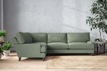 Marri Grand Left Hand Corner Sofa - Brera Linen Jade
