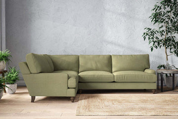 Marri Grand Left Hand Corner Sofa - Brera Linen Sage